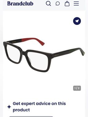 Gucci GG0160O Men's Eye Glasses in Black